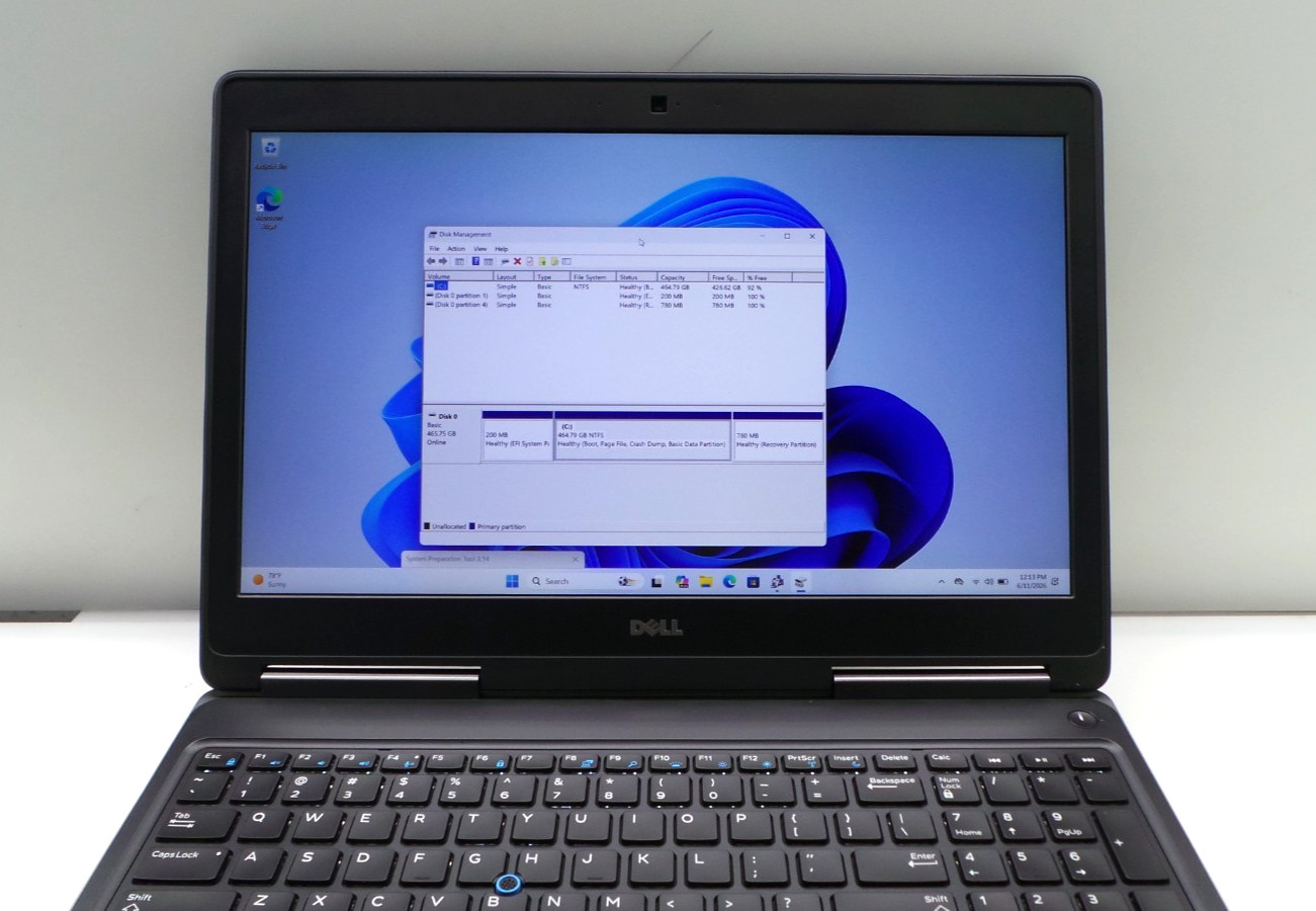 Dell Precision 7510 | 15.6″ | i7-6820HQ | 16GB 500GB SSD | Win 11 Pro