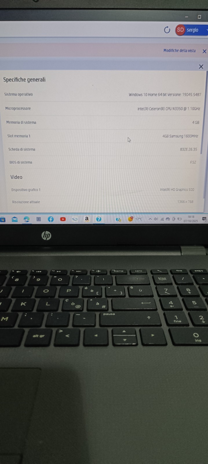 HP 250 G6 15.6” (Intel Celeron, 500GB SSD) Notebook – Black MP4 Burner