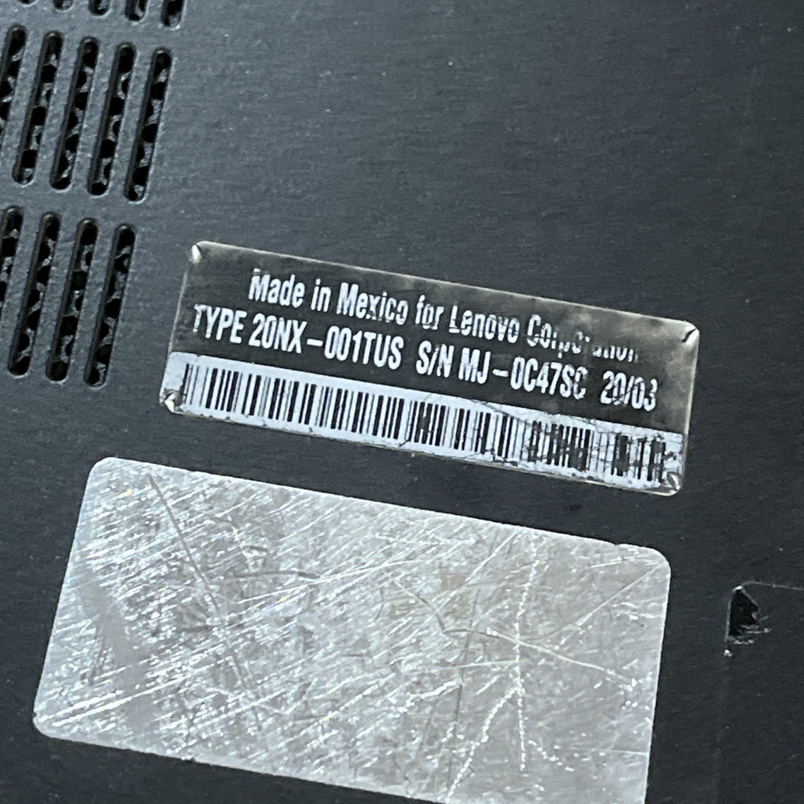 LENOVO THINKPAD T490S INTEL CORE I5 8TH GEN 1.60GHZ 16GB RAM NO HD