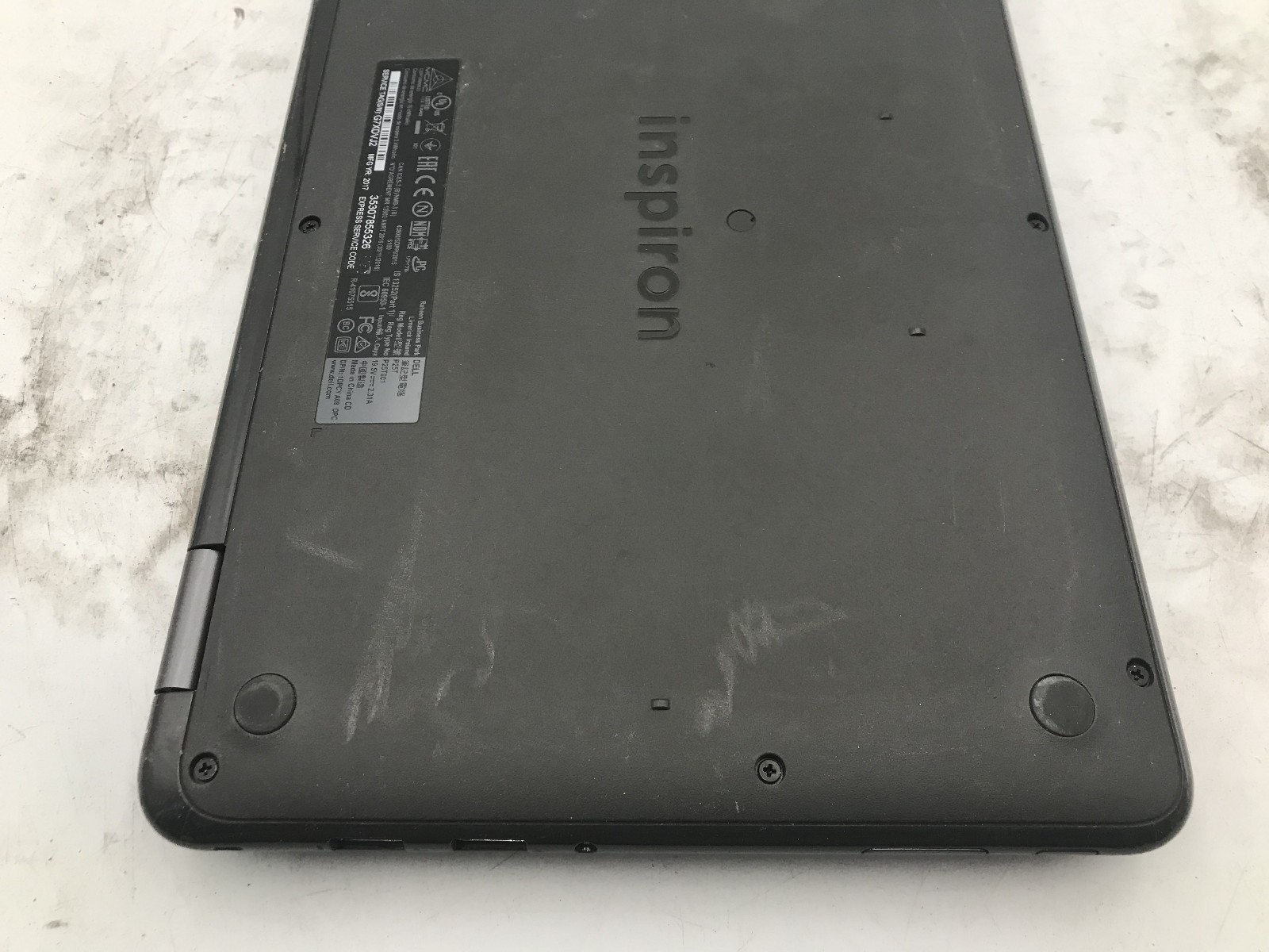 DELL INSPIRON 11 3168 – BOOTS TO BIOS – INTEL CELERON N3060 – 2GB RAM – READ -BB