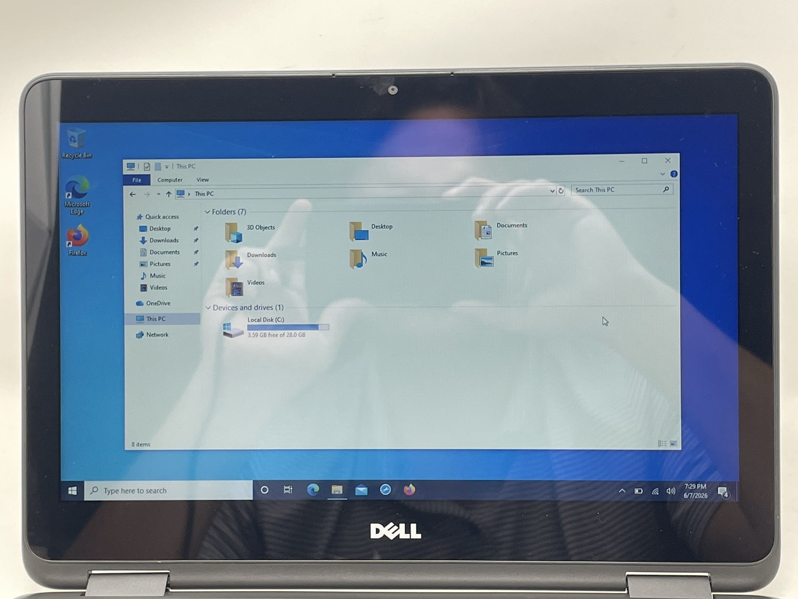 Dell Inspiron 11-3168 Laptop Celeron N3060 4GB RAM 32GB eMMc P25T Signature Ed