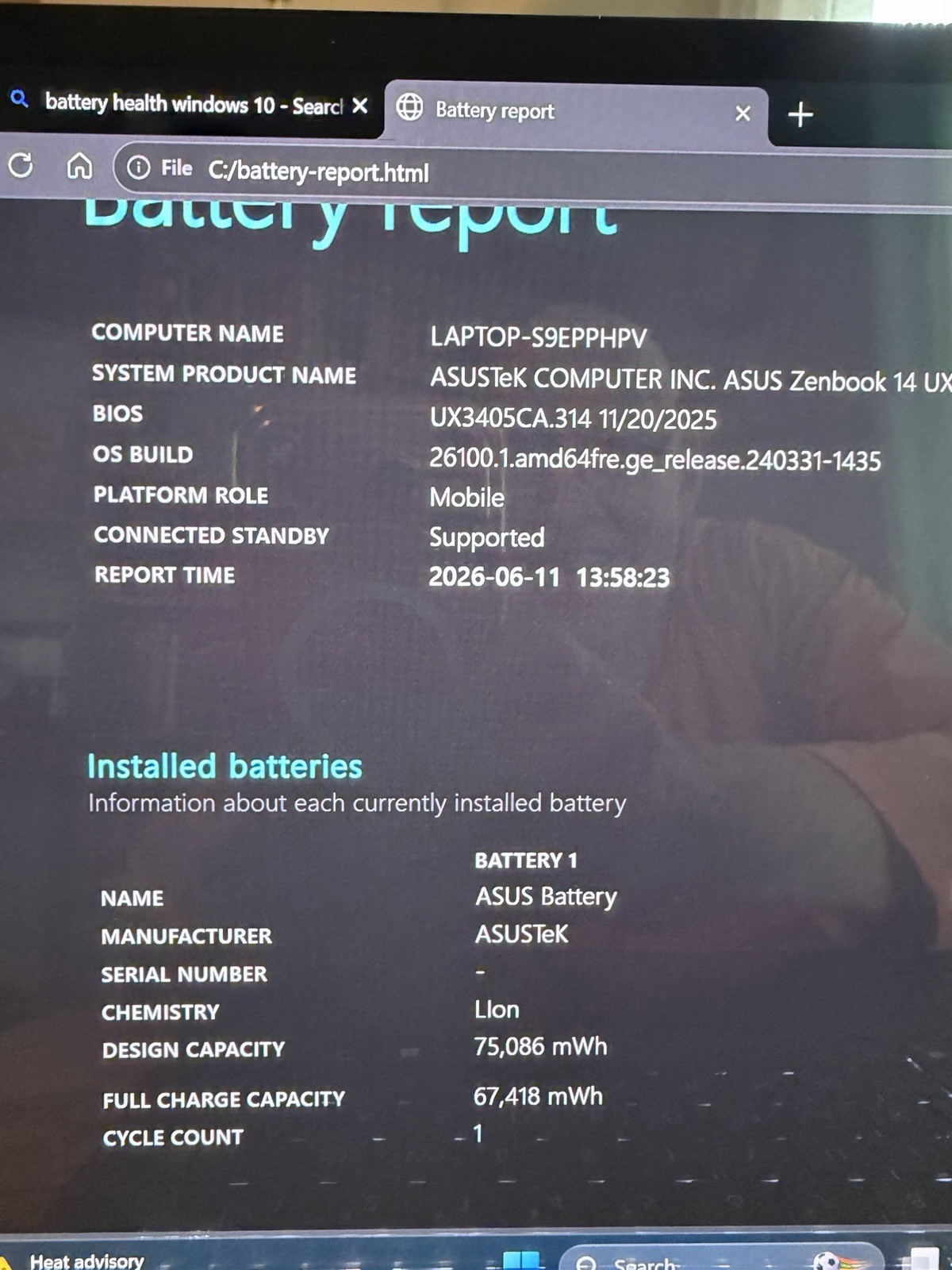 ASUS Zenbook 14 14″ 2K OLED Touch Intel Core Ultra 9 285H 32GB 1TB 9.9/10