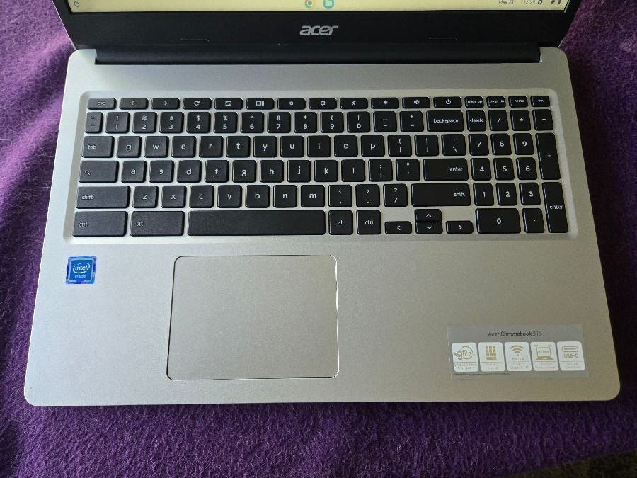 ACER CHROMEBOOK 315 CB315-3H SERIES 15.6 IN. DISPLAY FACTORY SETTING