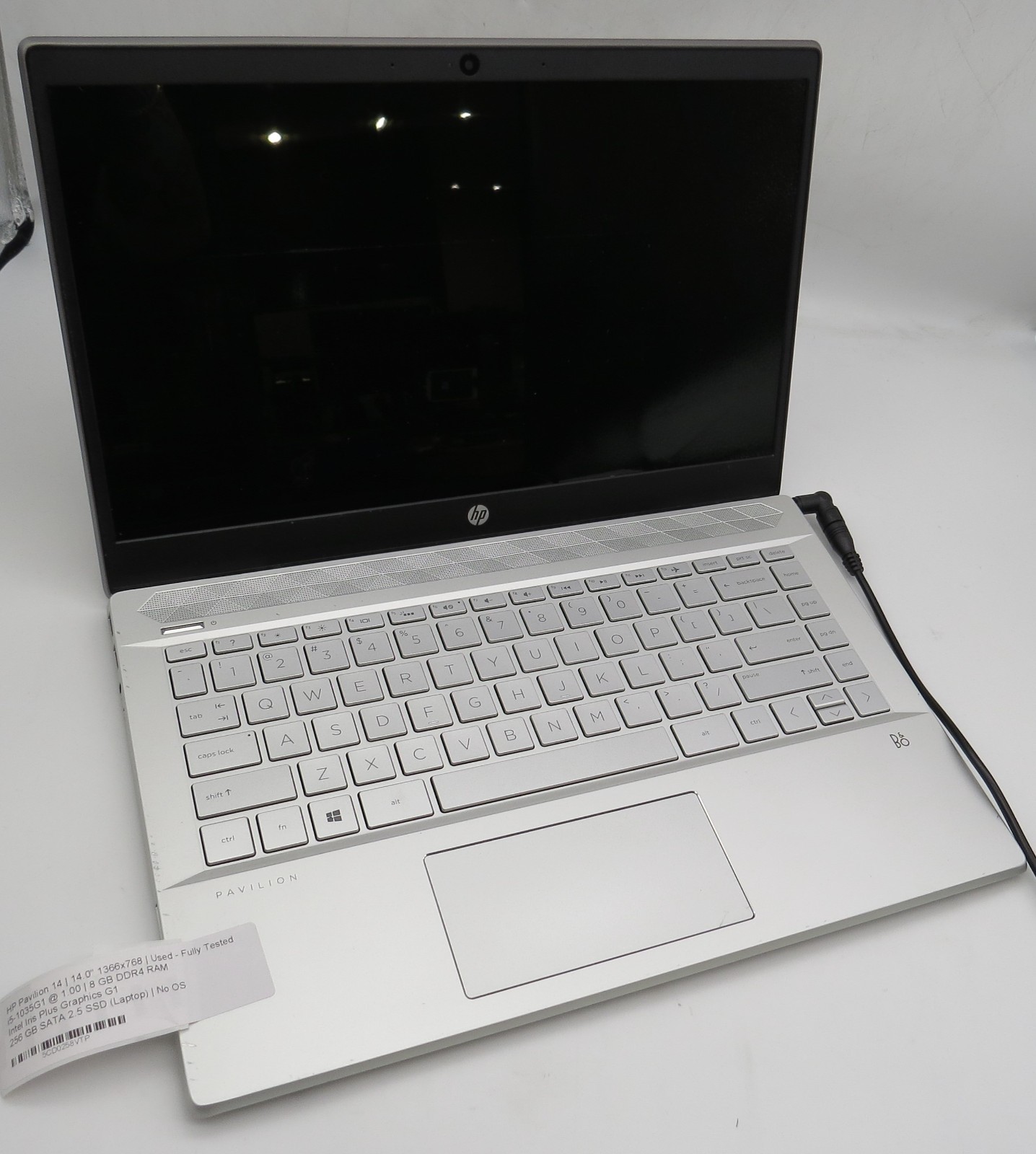 HP Pavilion 14-14″-i5-1035G1@1.0GHz-8GB RAM-256GB 2.5 SSD-NO OS *READ*