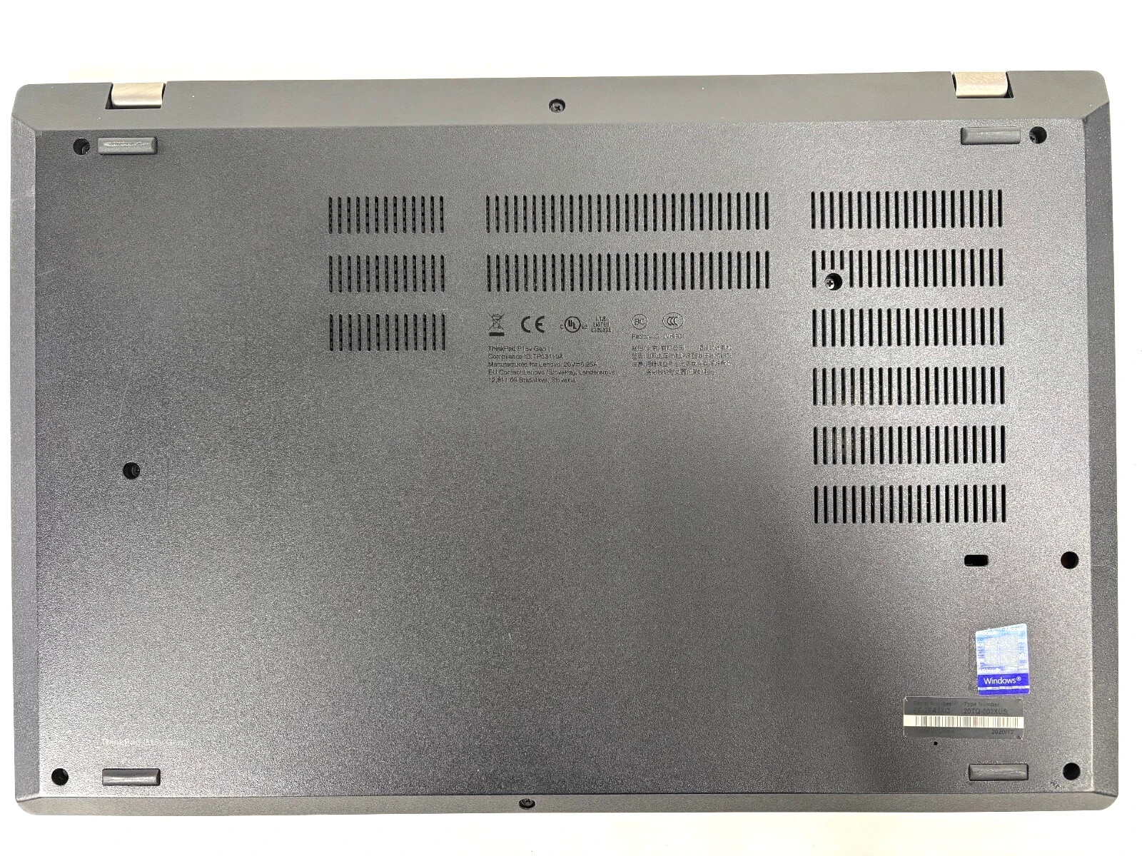 Lenovo ThinkPad P15v Gen 1 FHD 2.6 GHz i7-10750H 32GB 512SSD Quadro T100 Win11 U