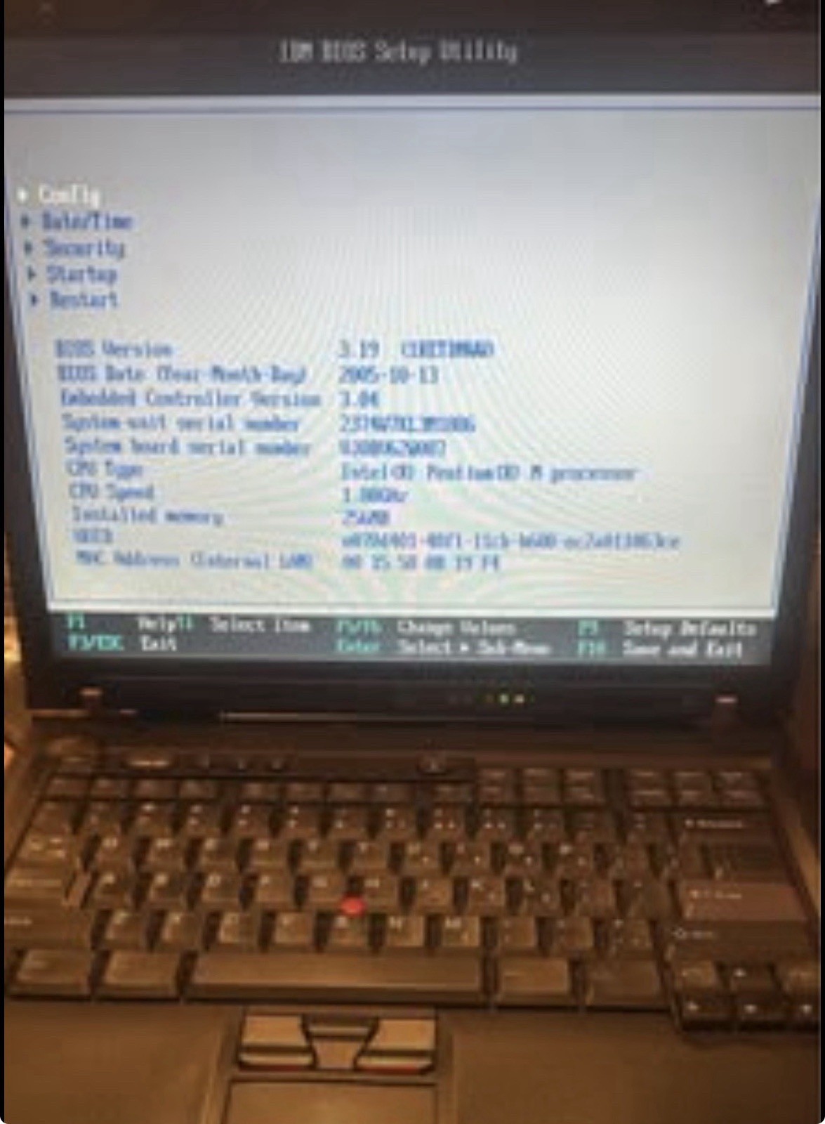 IBM ThinkPad T42 RetroLaptop 2000s Era $270 for all 3 Vintage Laptops check post