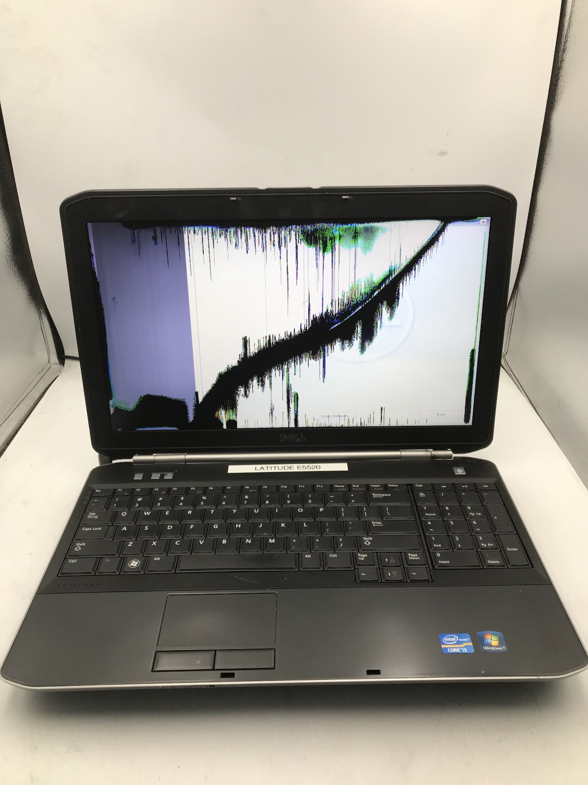 DELL LATITUDE E5520 – FOR PARTS – INTEL I3 2ND GEN – 4GB RAM – READ DESCRIP – BB