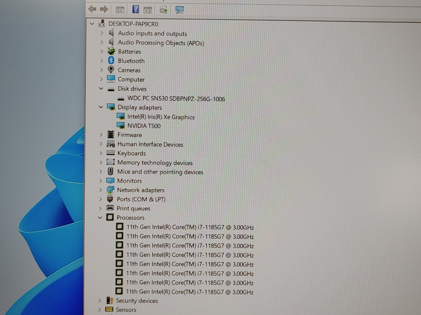 Dell Precision 3560 15.6″ i7-1185G7 16GB 256GB NVIDIA T500 Win11P *NO A/C* *READ
