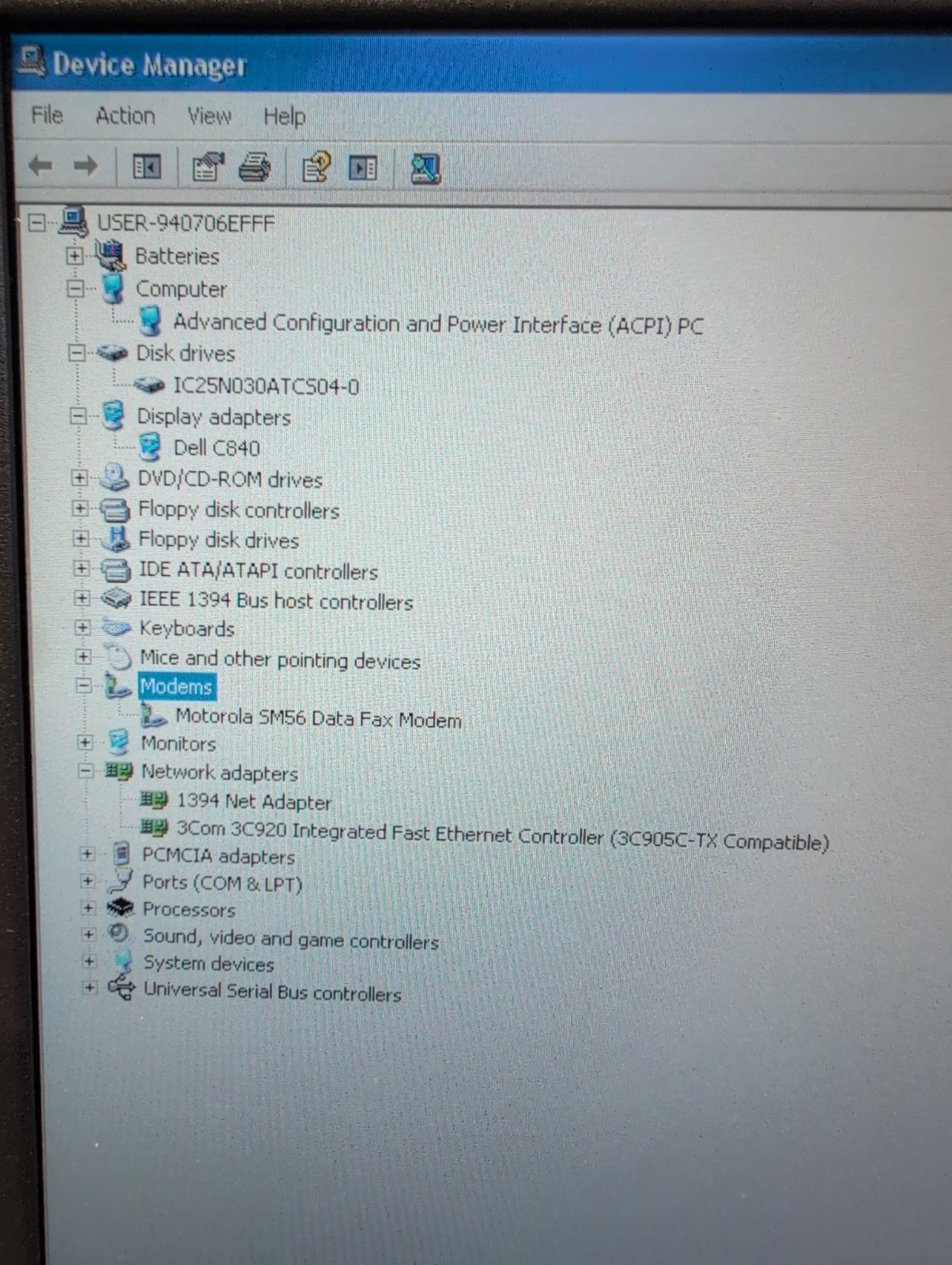 🔥NICE Dell Latitude C840 15″ Laptop Pentium4 2.0GHz /1GB RAM /30GB HDD/WinXP –