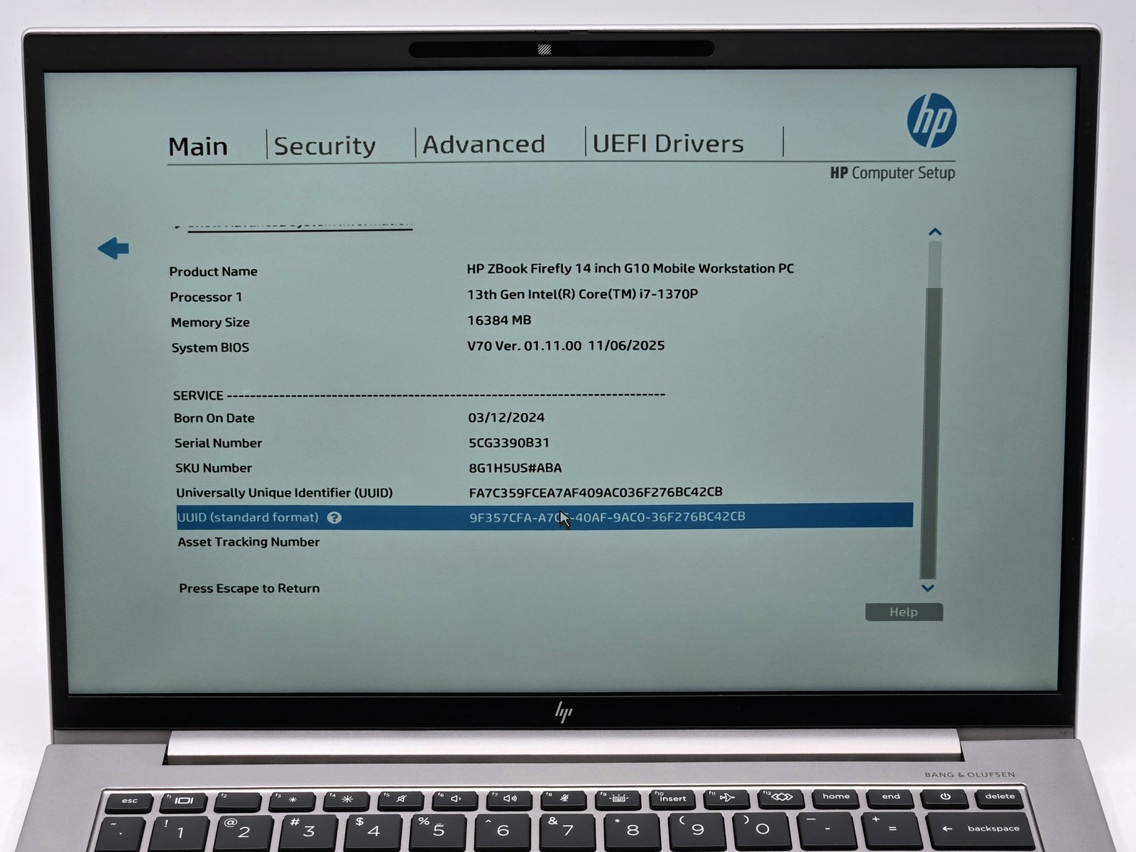 HP ZBook Firefly G10 14″ FHD+ Touch I7-1370P 512GB 16GB W11P Backlit Warranty