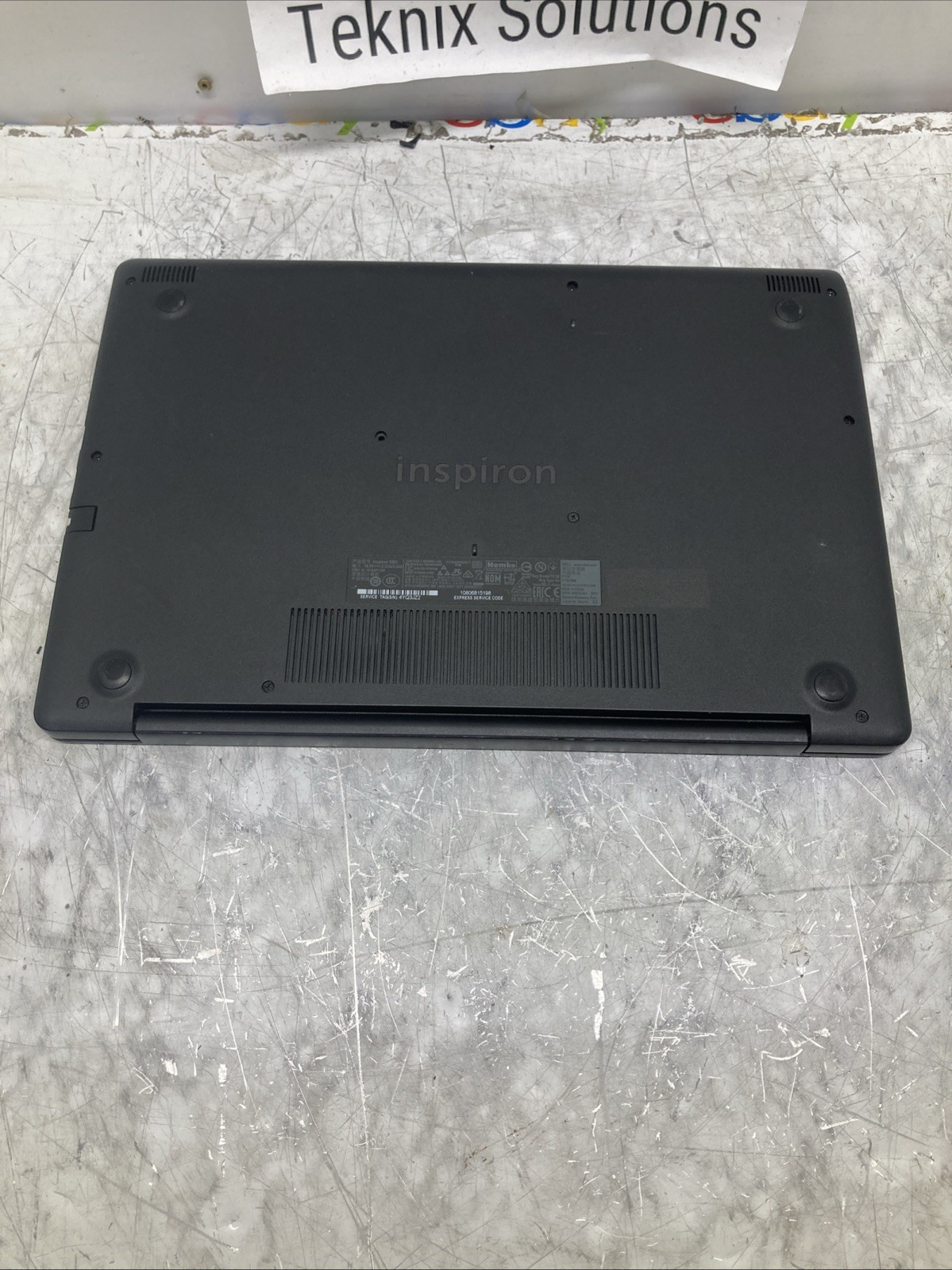 Dell Inspiron 3583 Intel Core i3-8145U no RAM No HDD Boot to BIOS