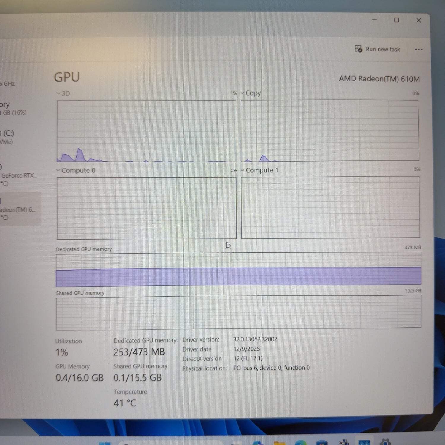 HP Omen 16-AP0053DX 16″ Ryzen 9 8940HX 2.4GHz 32GB RAM 1 TB SSD GeForce RTX 5060