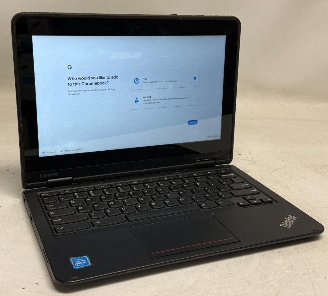 Lenovo ThinkPad Yoga 11e 2in1 (Celeron N – 4GB RAM – 16GB Storage) – Lot of 10