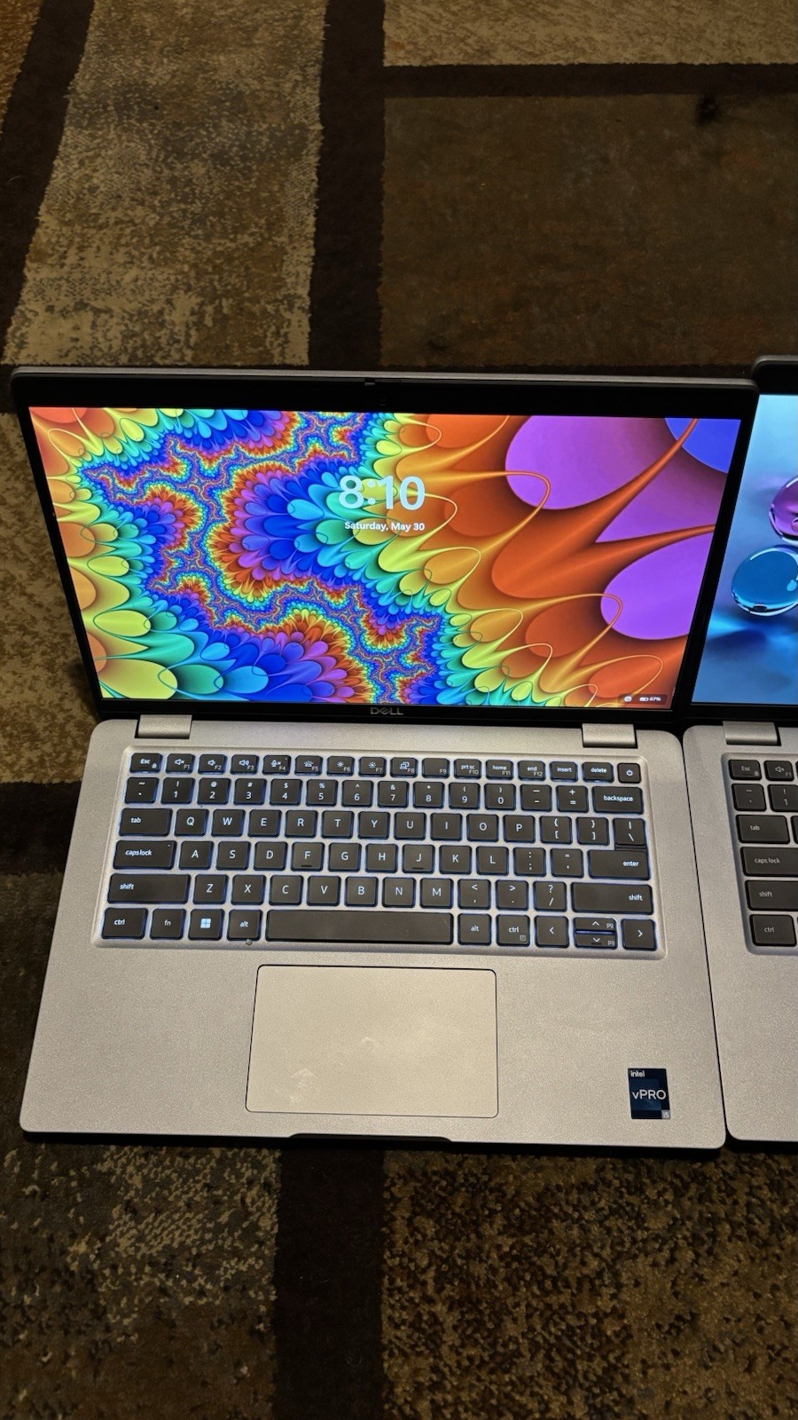 Two Dell Precision 3480 14″ i5-1350P 16GB 512GB SSD Win11 Iris Xe Silver