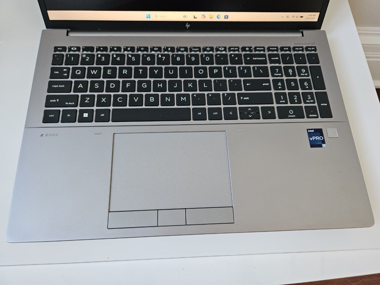 HP ZBook Fury G10 16-inch i7-13850HX RTX 2000 ada 16Gb RAM 512Gb NVME Warranty