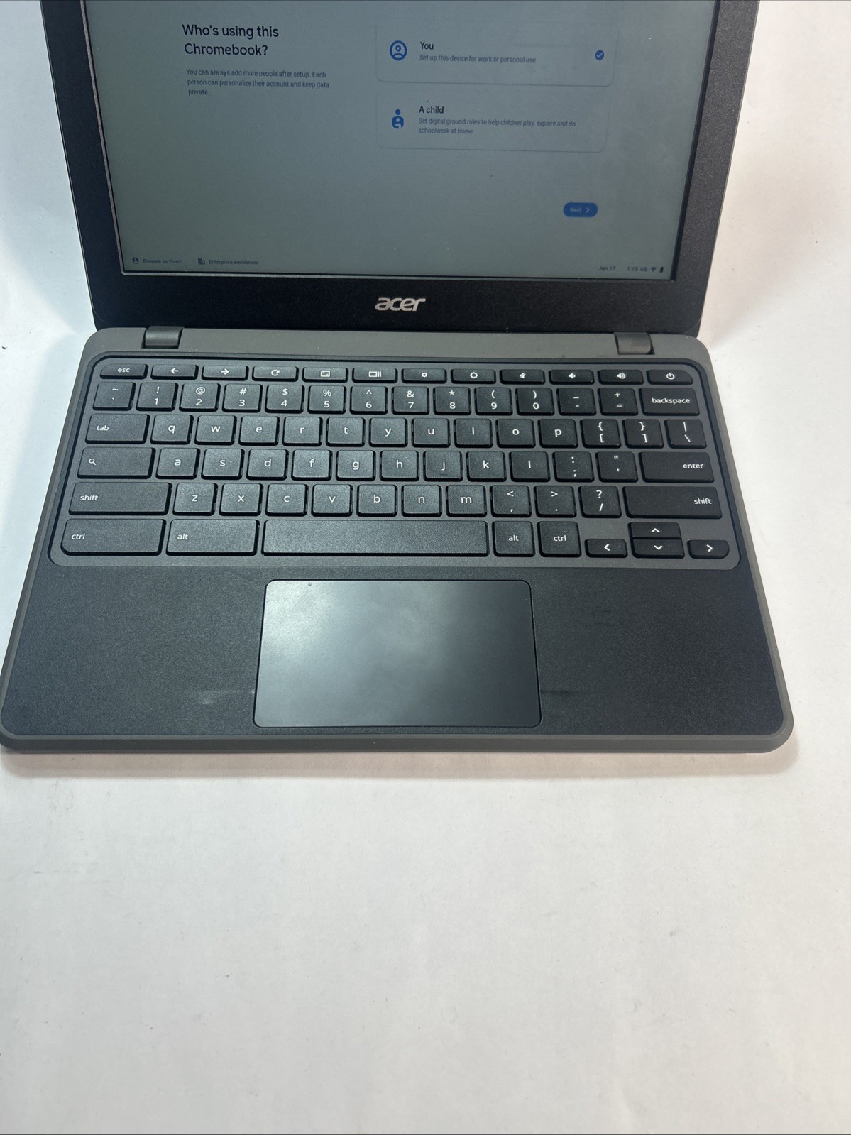 Acer Chromebook 311 C722 11.6″ MediaTek } 4GB RAM 32GB Chrome