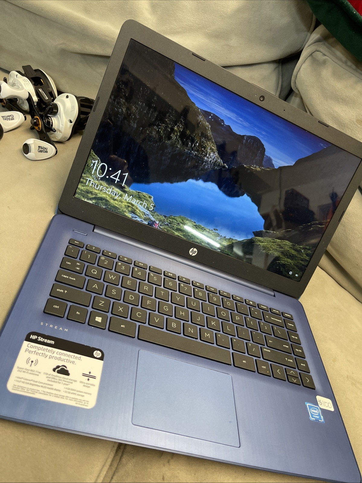 The HP Stream 14-cb161wm is a budget-friendly 14-inch laptop No Power Cord