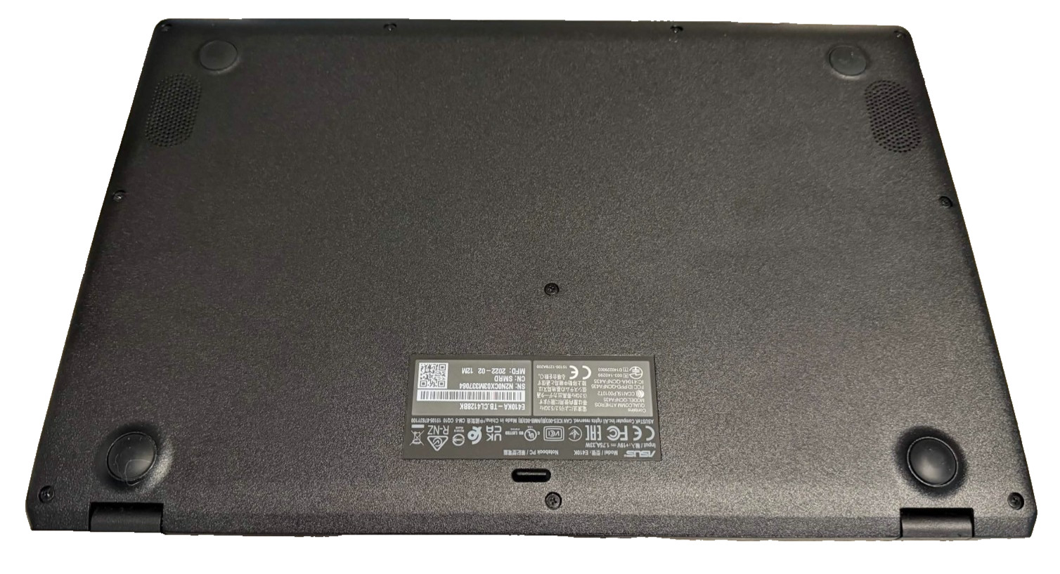 Asus Vivobook Go 14 Laptop E410K – Intel Celeron N4500 @ 1.1 GHz 4GB RAM