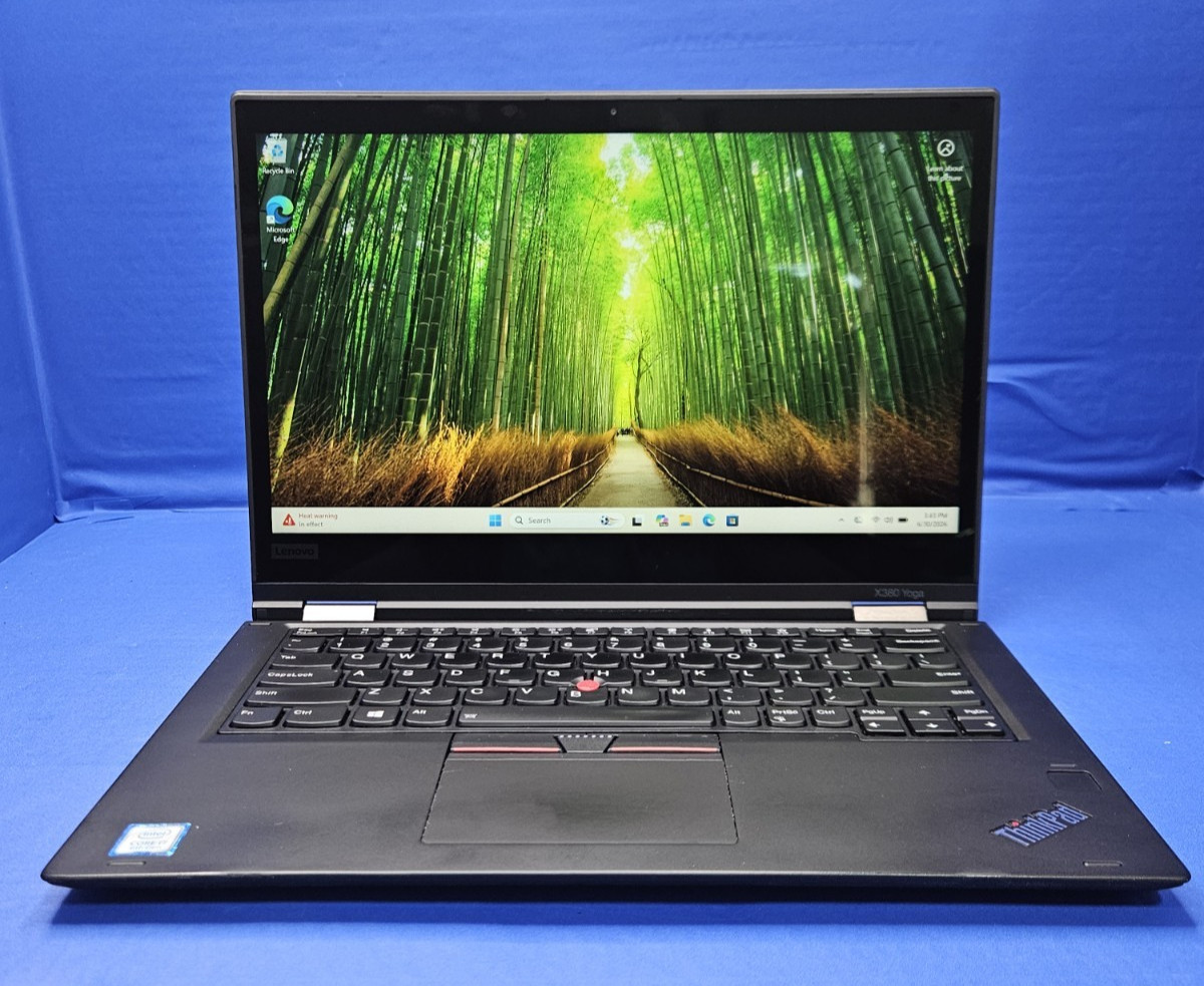 Lenovo ThinkPad X390 Yoga 13.3″ Core i7-8550U @ 1.80GHz 8GB RAM 256GB SSD Win 11