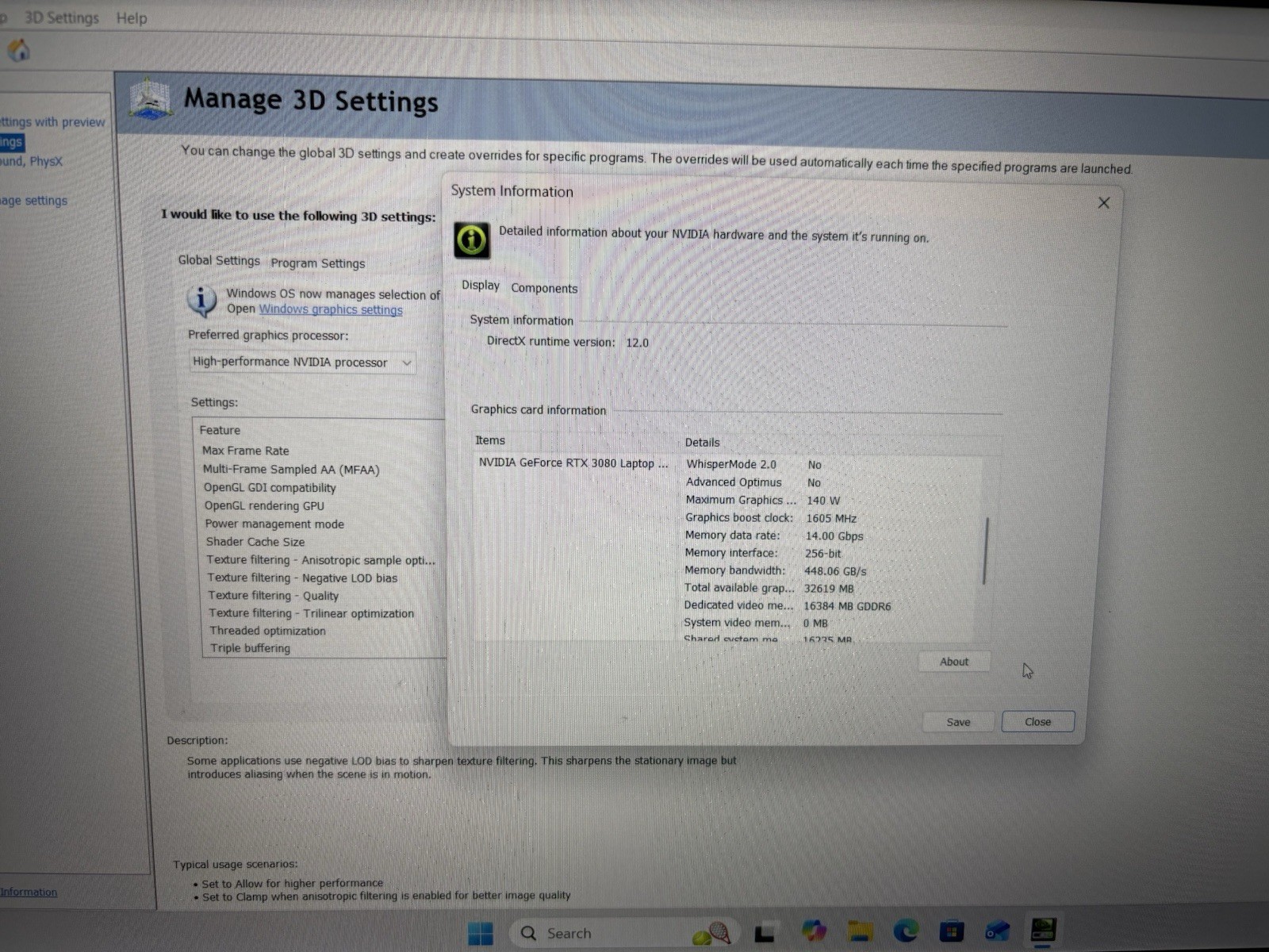 MSI GE66 Raider-15.6″ FHD 240Hz-i9 11980HK-16GB VRAM RTX 3080(140w)-1TB-32GB RAM