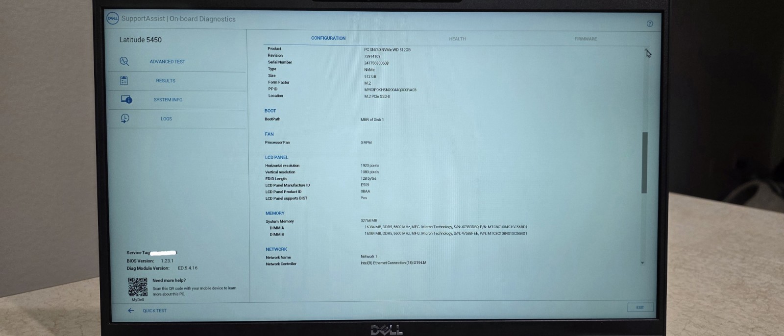 Dell Latitude 5450 14″ FHD TOUCH Core Ultra 7 32GB 512GB NVMe Win 11 Gray