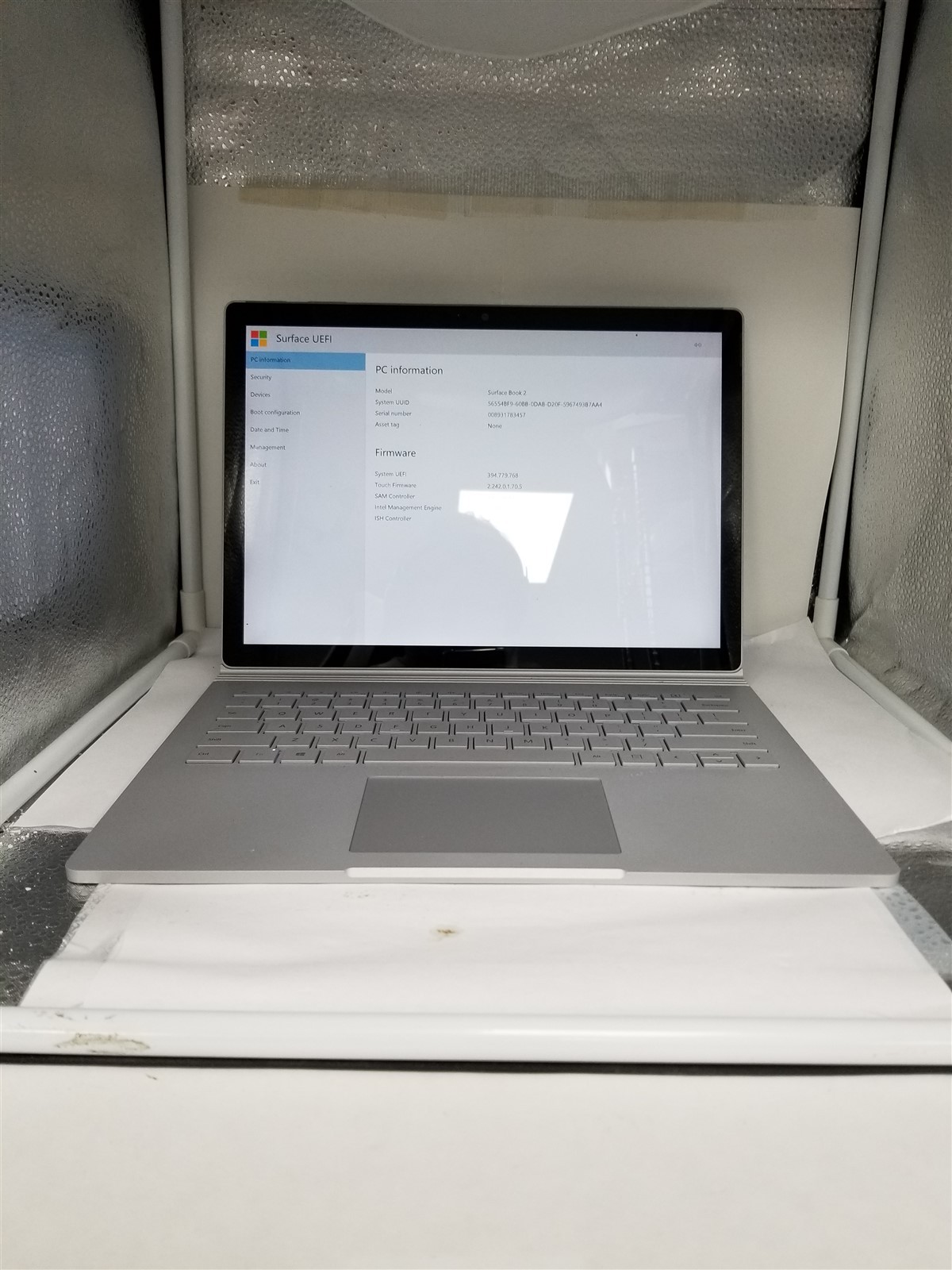 Microsoft Surface Book 2 Core i5 13.5″ 8GB/256GB Silver See Details VD6235