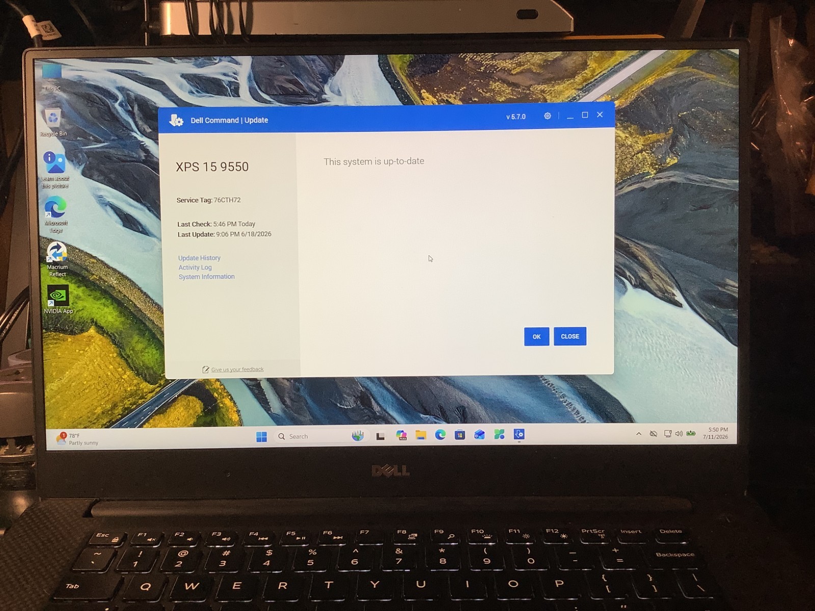 Dell XPS 9550, Gaming-GTX 960M, i5 6300HQ, 16 GB – 256 NVMe + 500 HDD Win 11 Pro