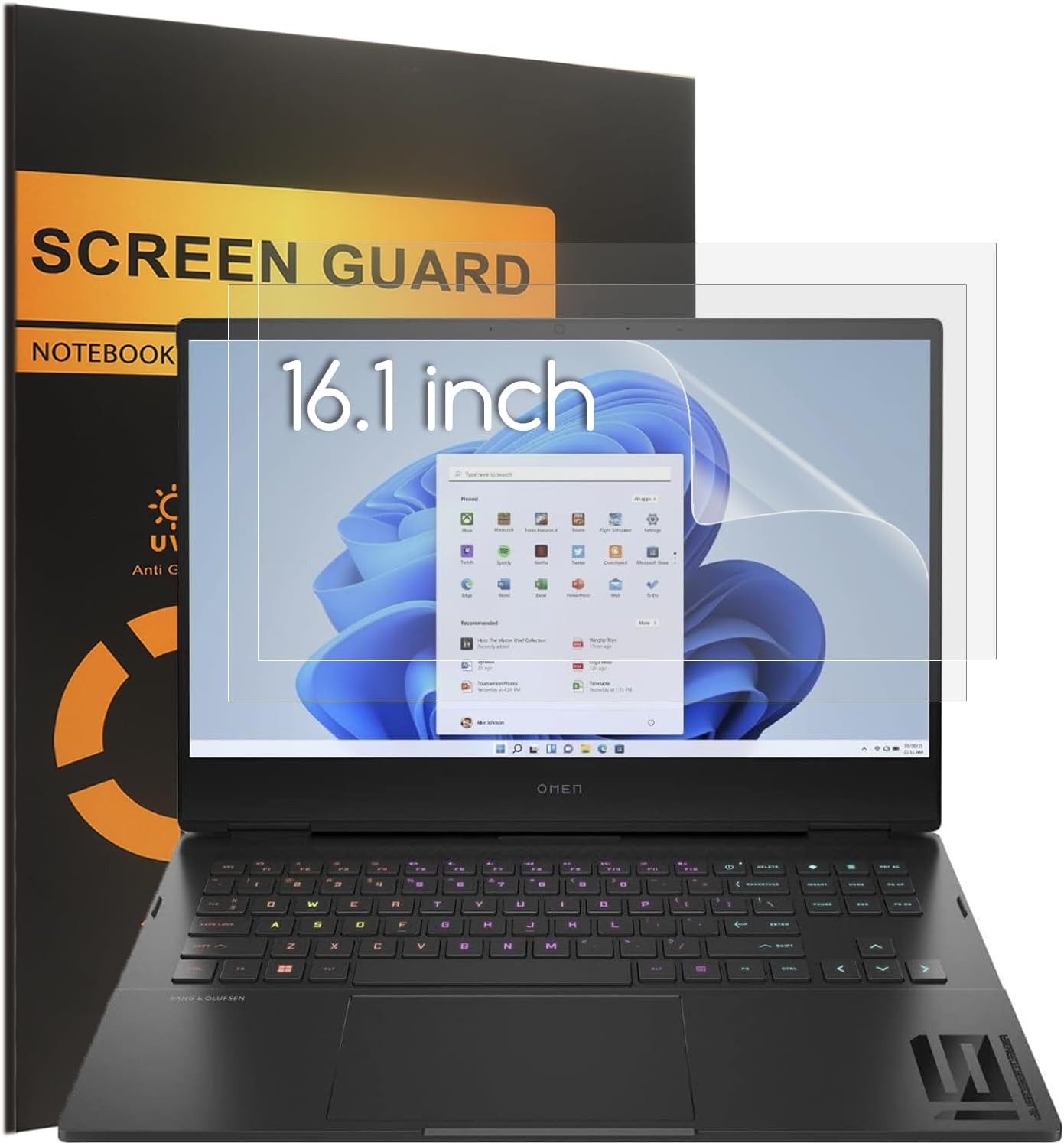 3-Pack 16.1″ Anti Glare Matte Screen Protector For HP Victus Gaming Laptop 16.1