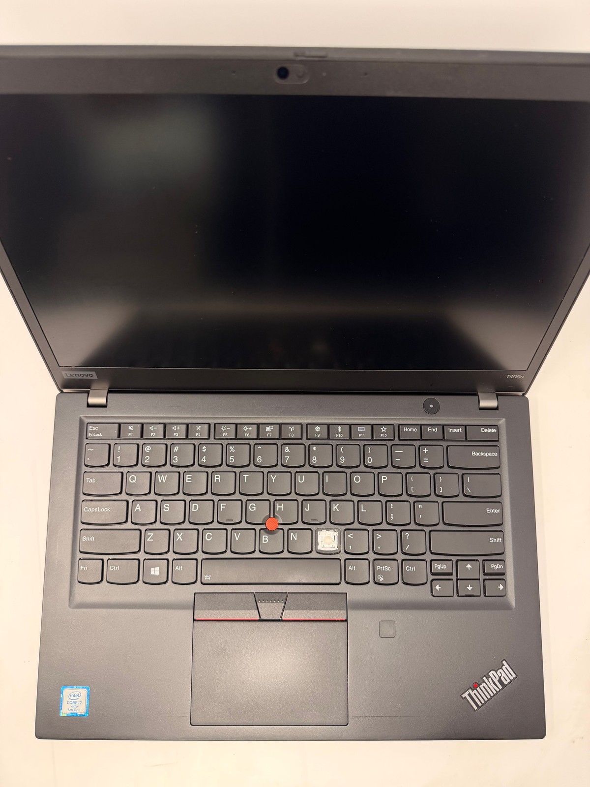 Lenovo ThinkPad T490s i7-8665U 16GB Touch 480GB NVMe SSD Grade C