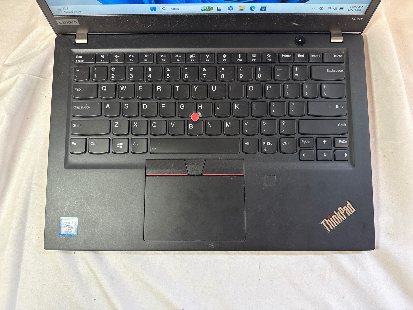 Lenovo ThinkPad T490s Intel Core i5-8365U 16 GB 128GB SSD 14″