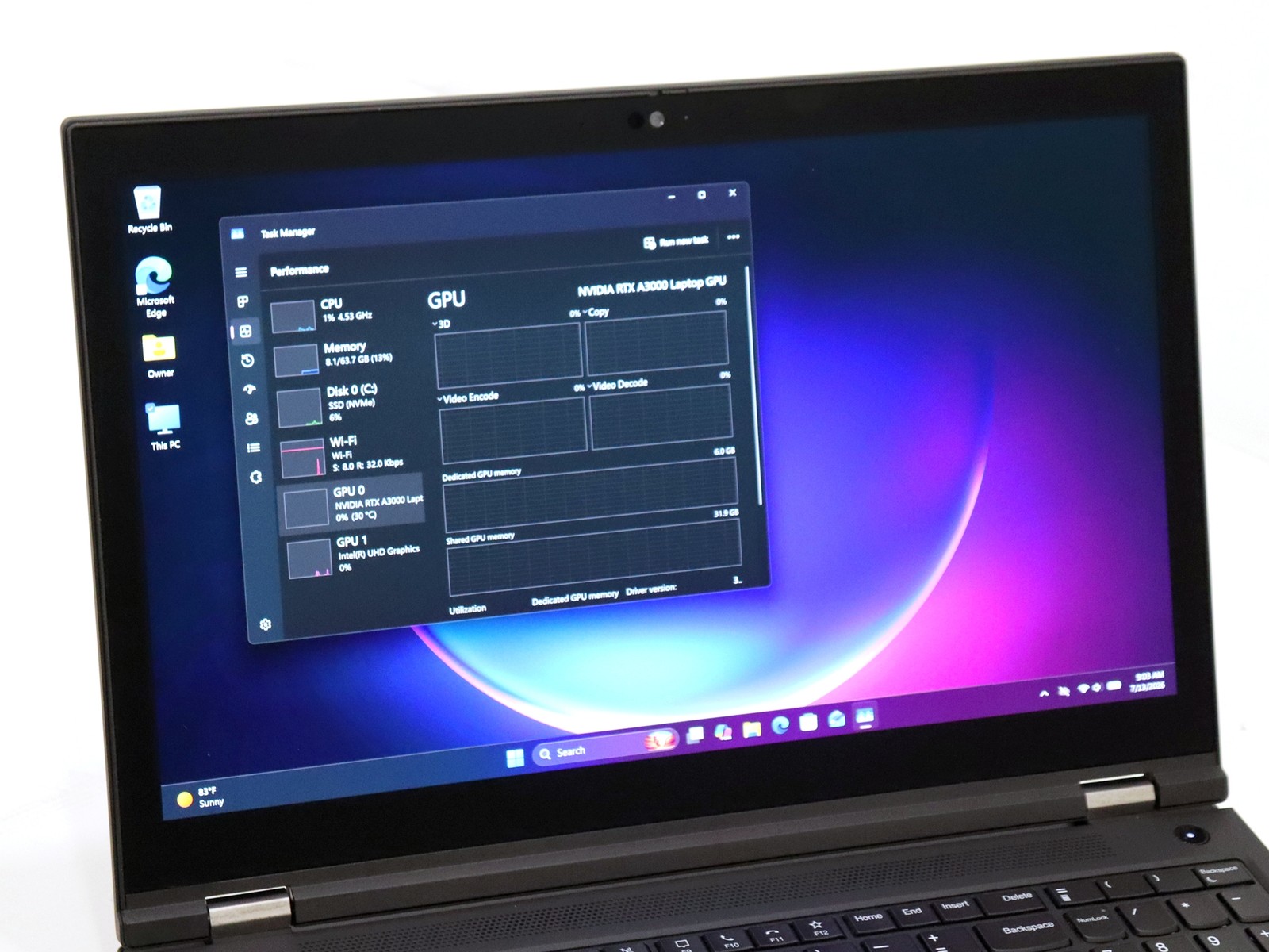 Lenovo ThinkPad P15 Gen 2 15.6″ 4K Intel i7-11850H 64GB 512GB NVMe W11 RTX A3000