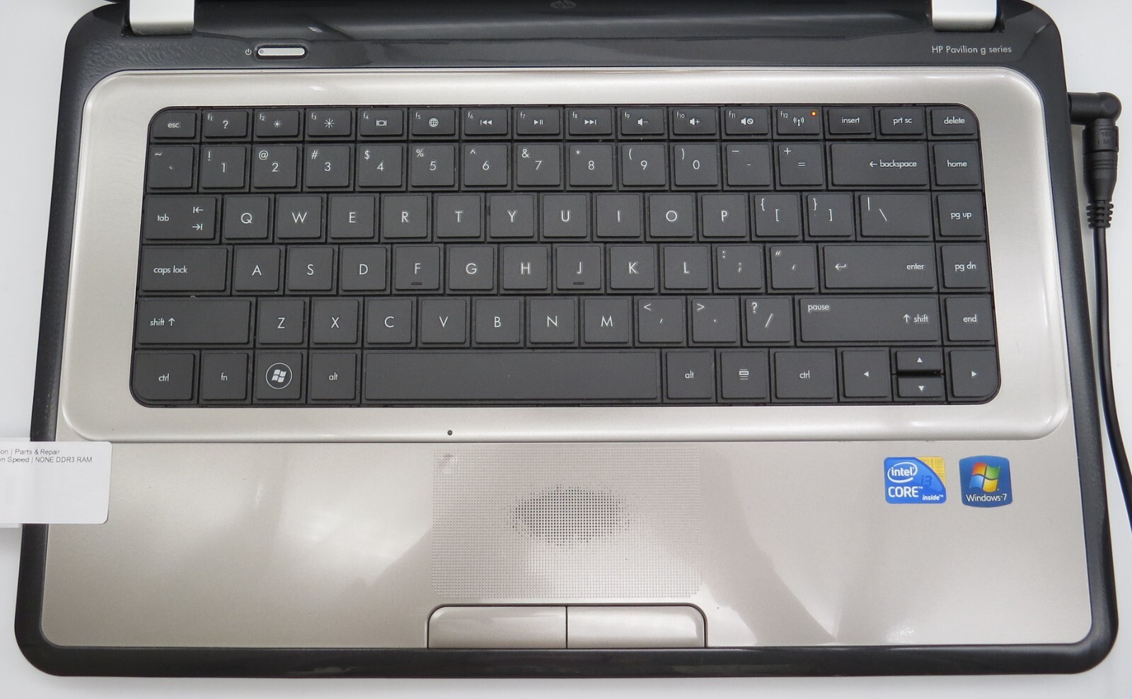 HP Pavilion G6-15.6″ display *PARTS&REPAIR*- NO PWR-NO OS