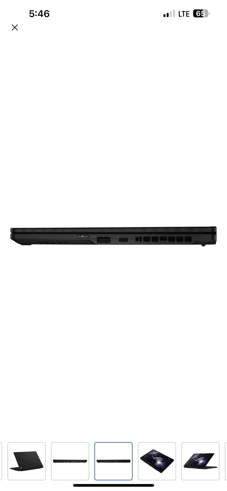 ASUS ROG Flow X13 13.4” (1TB SSD, AMD Ryzen 9 6000 Series, 4.90 GHz, 16GB)…