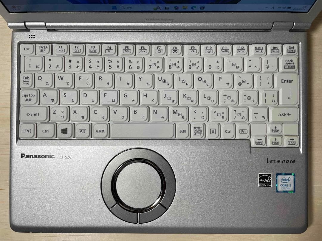 Panasonic Let’s Note CF-SZ6 Core i5-7200U 8GB 256GB SSD Win11 Pro DVD