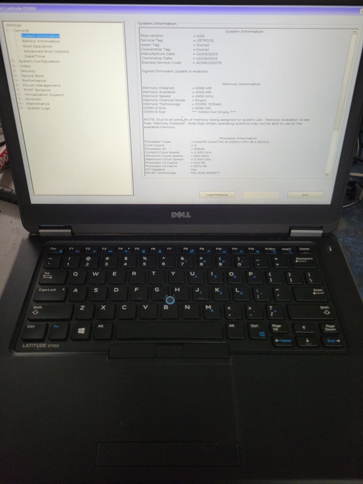 (Lot of 3) Dell Latitude E7450 i5-5300U 4GB RAM No HD/ OS *BIOS/READ* | C672