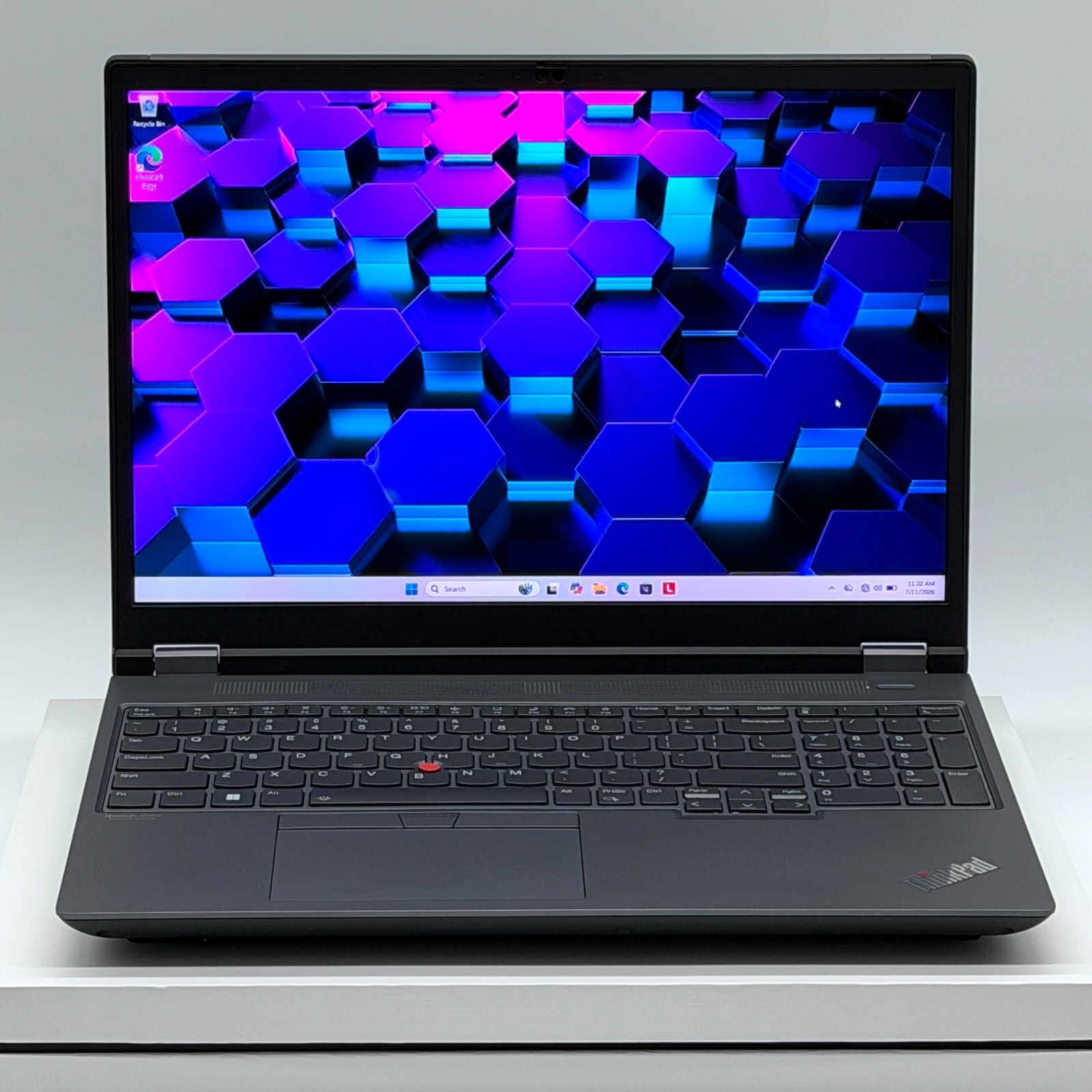 Lenovo Thinkpad P16, 3840×2400 WQUXGA, 32GB DDR5, 1TB SSD, RTX, 100% BATTERY!
