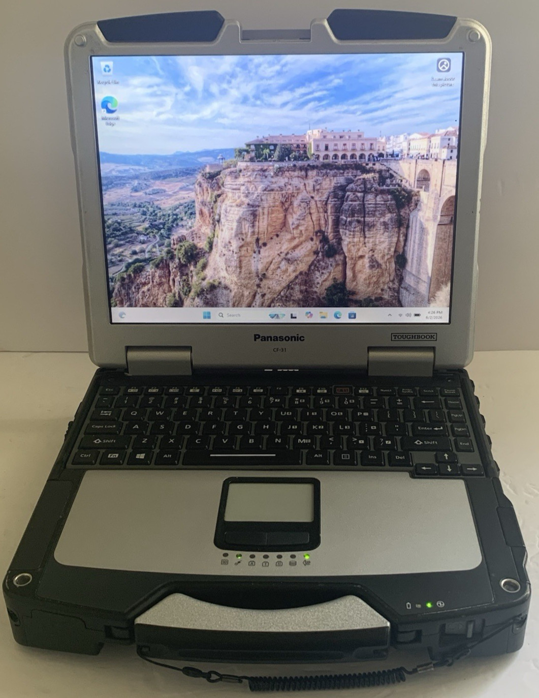 Panasonic Toughbook CF-31 MK6 i7-7600U Touch 8GB 256 SSD Win11 4G/DVD Good
