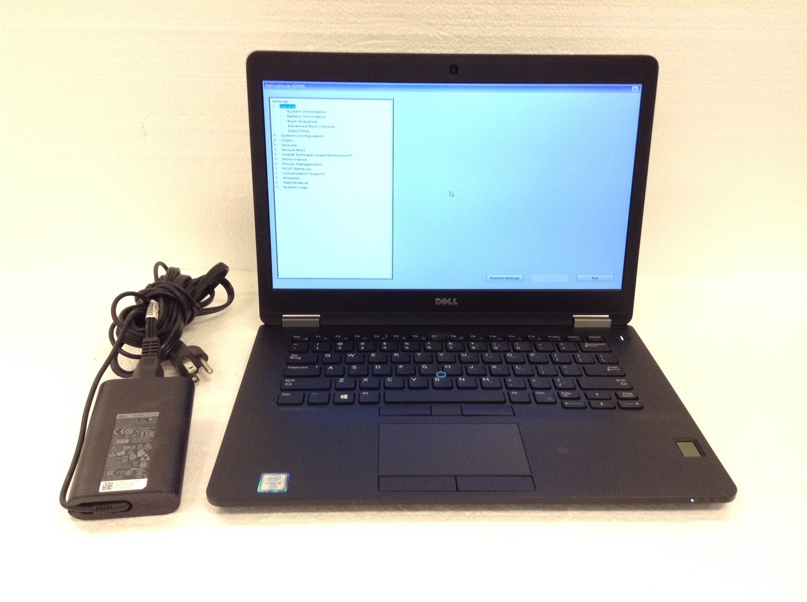 Dell Latitude E7470 Laptop i5-6300U 2.4GHz 14″ FHD w/AC Adapter, No RAM & HDD