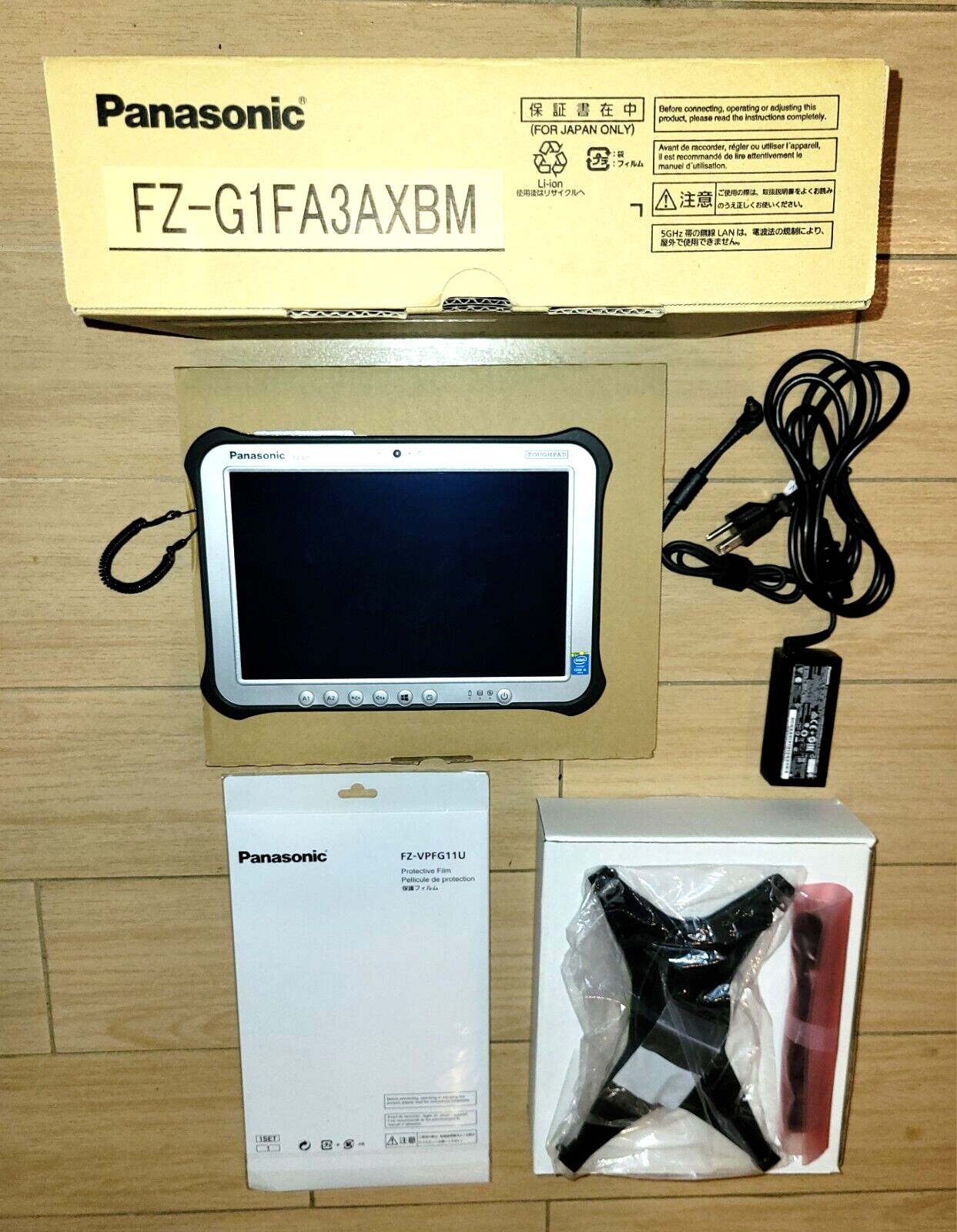 4G LTE/Panasonic Toughpad FZ-G1FA3AXBM Intel Core i5 Tablet DGPS BRIDGE BATT
