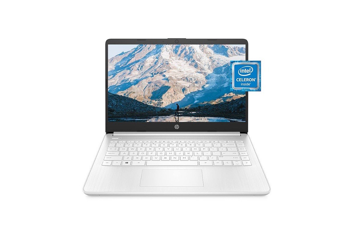 HP – 14″ Laptop – Intel Processor N150 – 4GB Memory – 128GB UFS storage