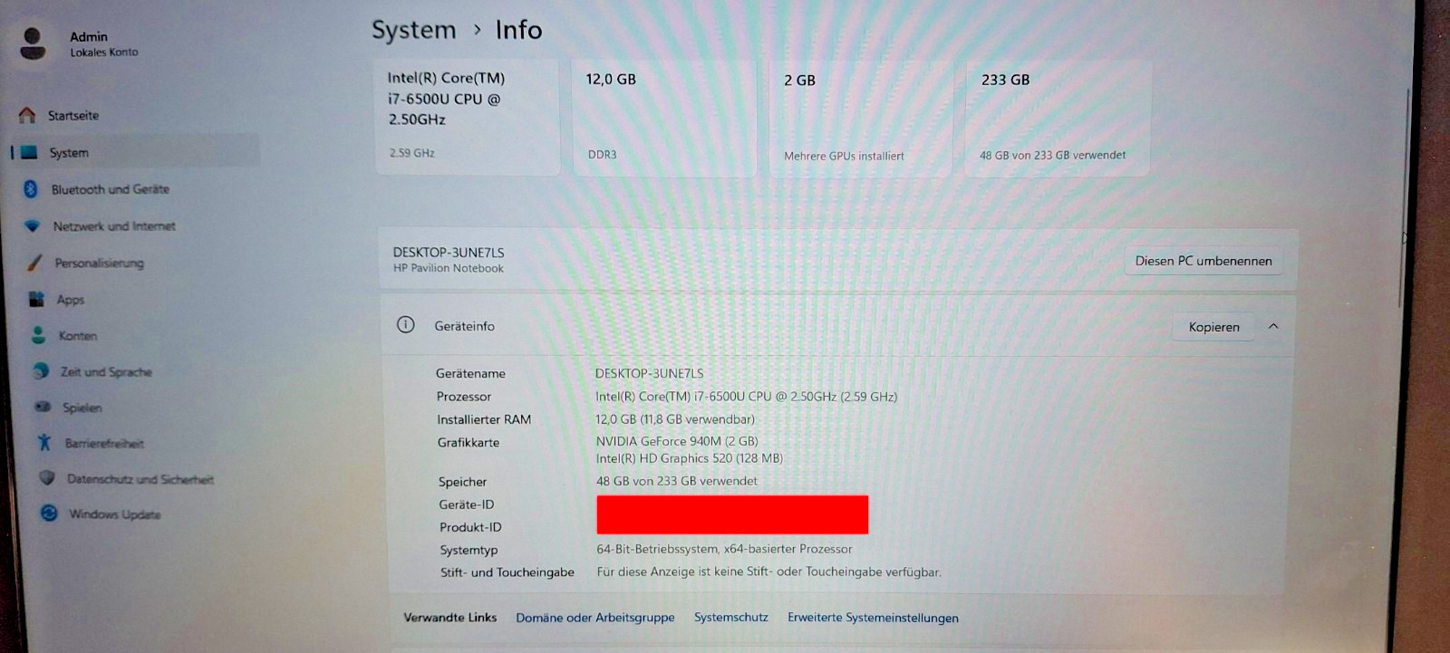 HP Star Wars Special Edition Laptop 15-an031ng -250GB SSD & 12GB RAM. VIDEO