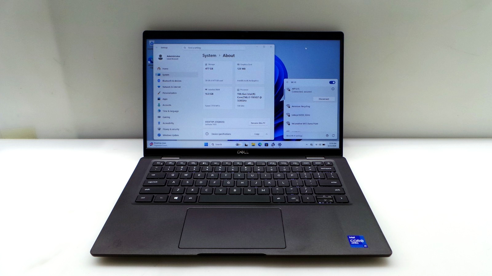 Dell Latitude 7420 | 14″ | i7-1185G7 3.00GHz | 16GB RAM 512GB NVMe | WIN 11 PRO