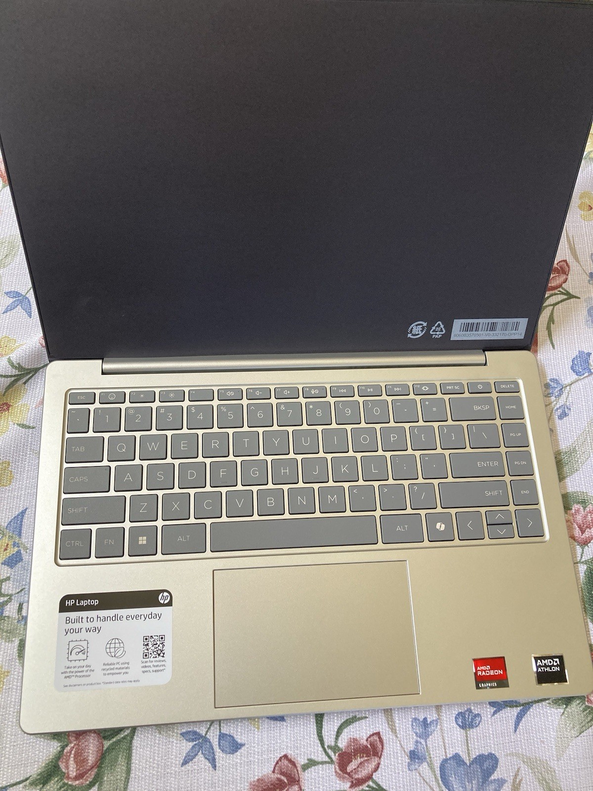 HP Laptop 14-em0022wm 14in FHD AMD Athlon 4GB 256GB SSD Win11 Silver new no box