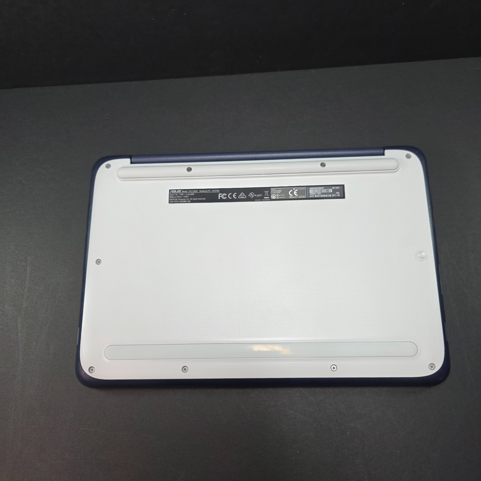 ASUS C202S Chromebook 11.6″ 4GB/16GB Reset w/ Charger One Owner Very Good