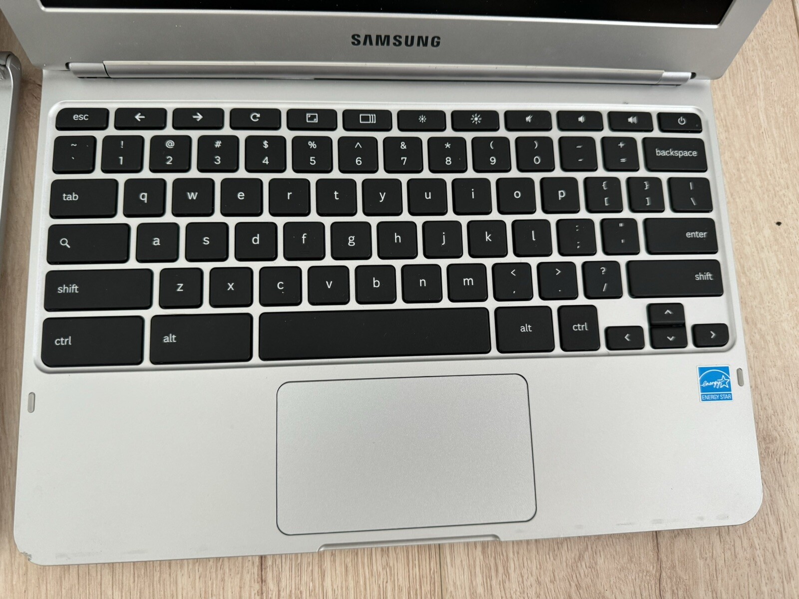 Samsung Chromebook XE303C12 Silver 11.6″ Wi-Fi Laptop For Parts Lot Of 2Untested