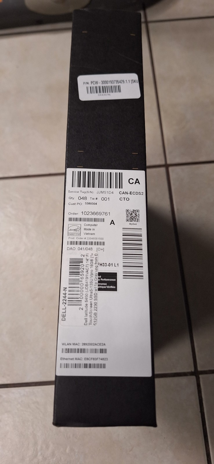 Dell Laptop Latitude 5450 14″ Intel Core Ultra 5 135U 16GB 512GB SSD NEW