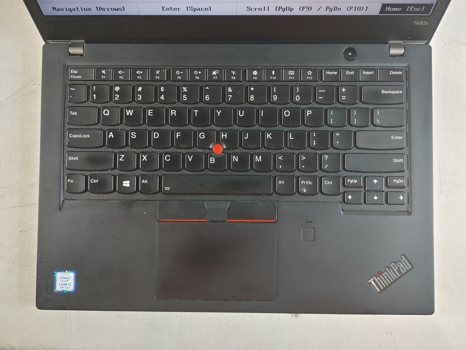 Lenovo ThinkPad T480s Core i5-8250U 1.60 GHz 16 GB DDR4 No HDD