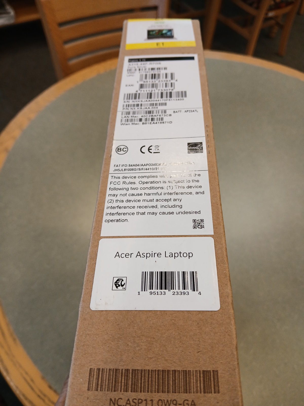 Acer Aspire 3 Ryzen 7 5700U Laptop Pure Silver