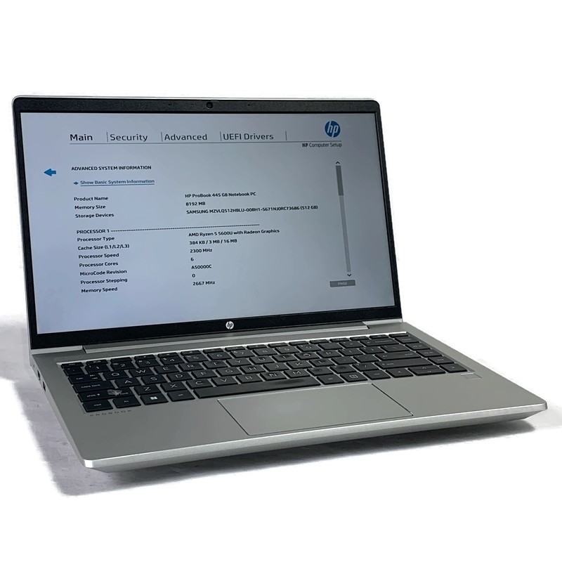HP ProBook 445 G8 14″ Laptop Ryzen 5 5600U 2.3GHz 8GB 512GB NVMe SSD – Win11