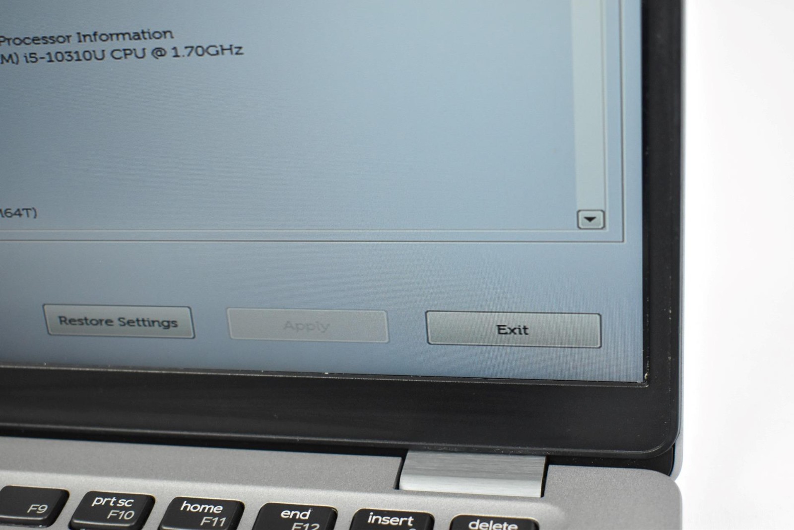 Dell Latitude 5410 Laptop i5-10310U 1.7GHz 16GB 256GB SSD 14″ No OS *See Issues*